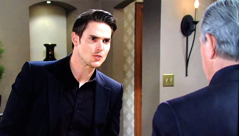 Young And The Restless Scoop: Adam Newman (Mark Grossman) Blasts Victor Newman (Eric Braeden)