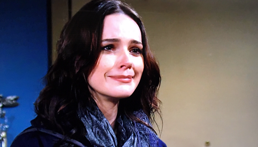 Young And The Restless Spoilers: Tessa Porter Cries.