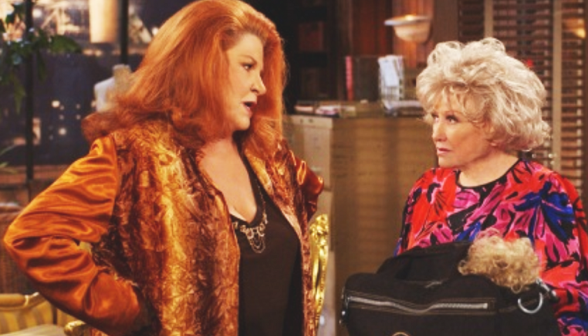 Bold And The Beautiful Scoop: Gladys With Sally Spectra