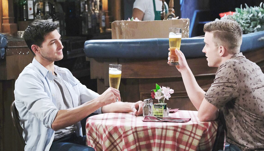 Days Of Our Lives Scoop: Will Horton Takes Ben Weston Out For A Drink