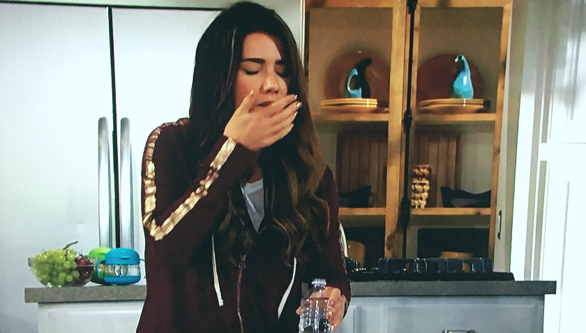 Bold And The Beautiful Scoop: Steffy Forrester Takes Her Last Pain Pill