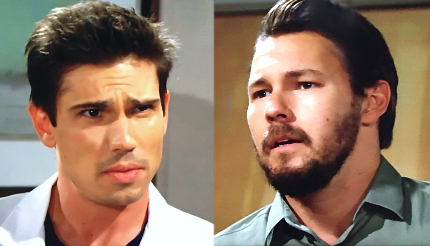 Bold And The Beautiful Scoop: Liam Spencer Makes His Dislike Of Finn Obvious