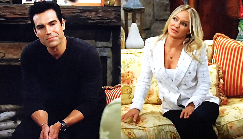 Young And The Restless Scoop: Rey Rosales And Sharon Newman Discuss Adam Newman