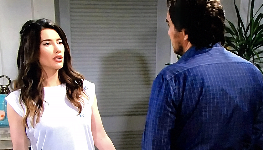 Bold And The Beautiful Scoop: Steffy And Ridge Forrester Do Some Bonding