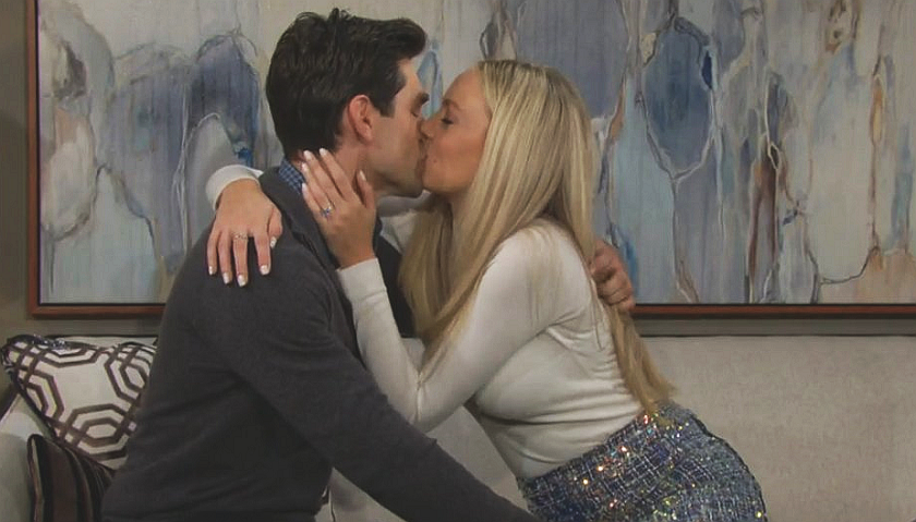 Young And The Restless Scoop: Abby Newman And Chance Chancellor Kiss