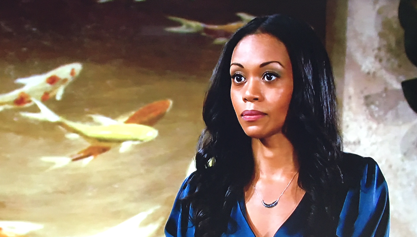 Young And The Restless Scoop: Amanda Sinclair Talks To Devon Hamilton