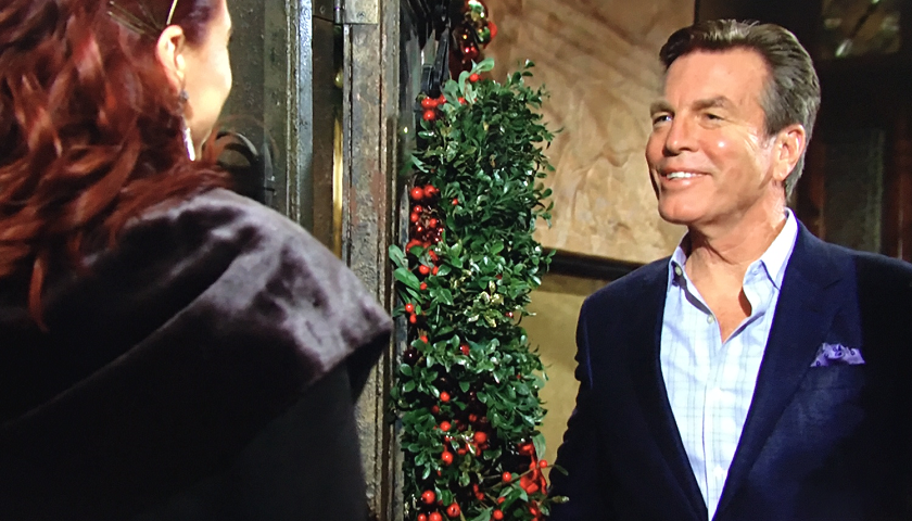 Young And The Restless Scoop: Jack Abbott Greets Sally Spectra