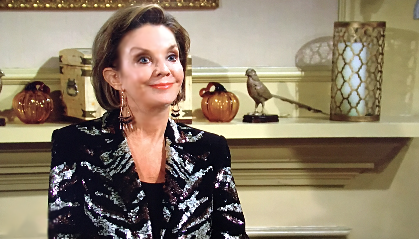 Young And The Restless News: Gloria Bardwell At Chancellor Mansion