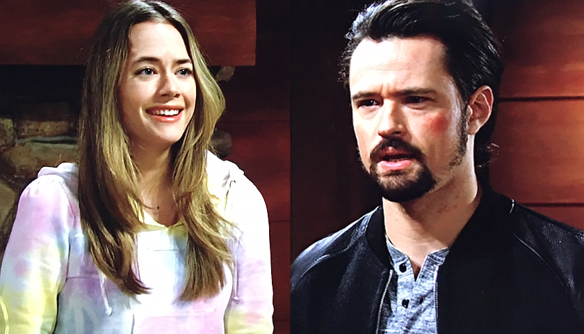 Bold And The Beautiful Scoop: Thomas Forrester Tells Hope Spencer About The Paternity Test