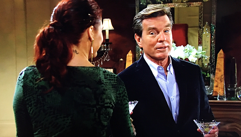 Young And The Restless Scoop: Jack Abbott Toasts With Sally Spectra