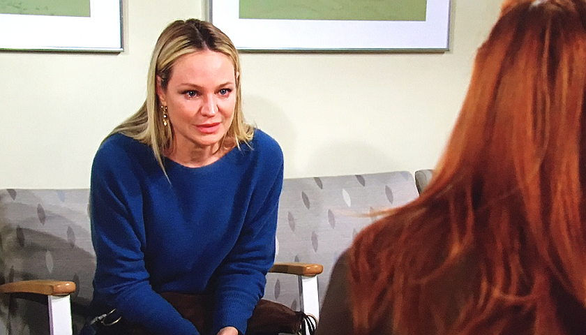 Young And The Restless Scoop: Sharon Newman Talks To Mariah Copeland