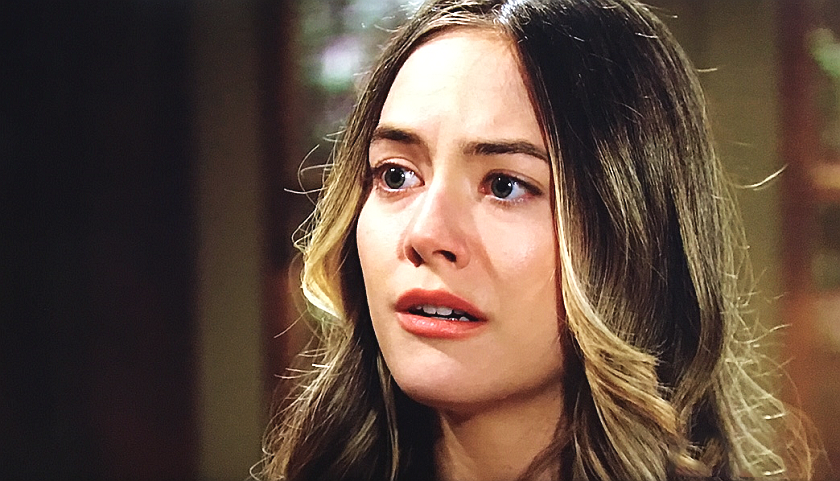 Bold And The Beautiful Scoop: Hope Spencer Reacts To Liam Spencer's Confession