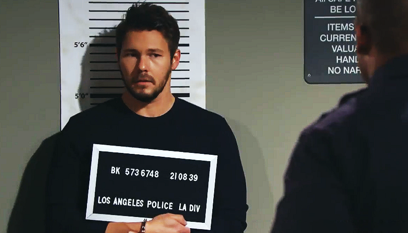 Bold And The Beautiful Scoop: Liam Spencer Is Arrested And Booked