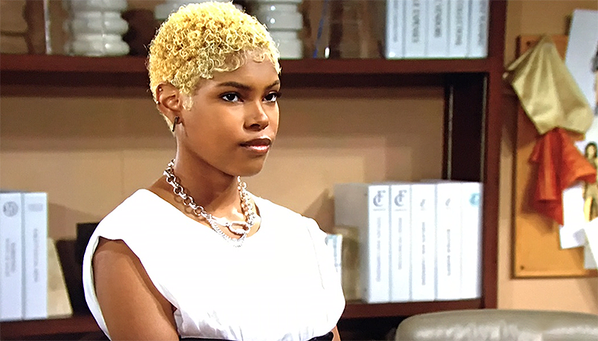 Bold And The Beautiful Scoop: Paris Buckingham Listens To Quarter's Pleas