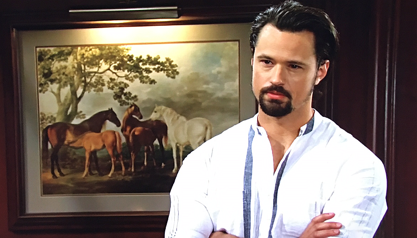 Bold And The Beautiful Scoop: Thomas Forrester Hears That Liam Spencer Hit Vinny Walker