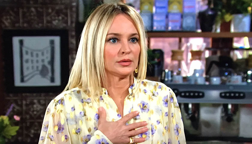 Young And The Restless: Sharon Newman Stunned To See Chelsea Newman Standing There