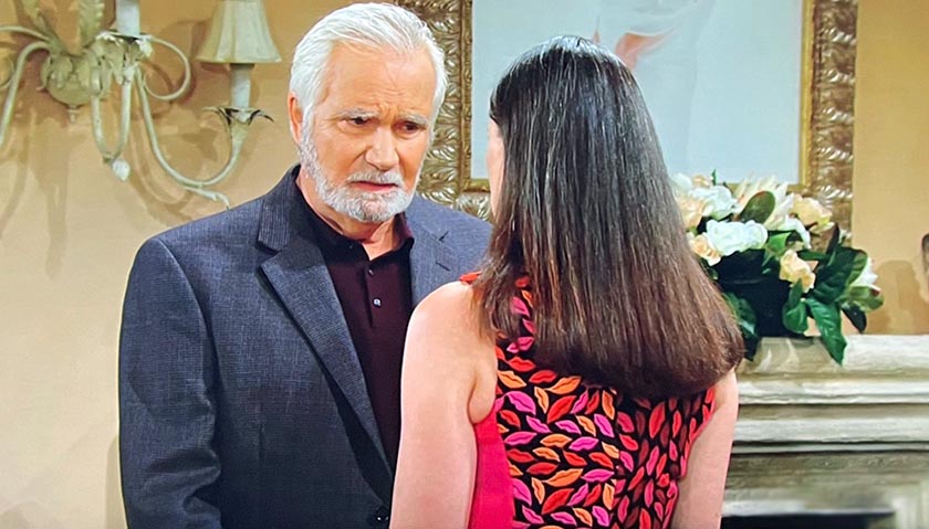 Bold And The Beautiful: Eric Forrester Talks To Quinn Forrester