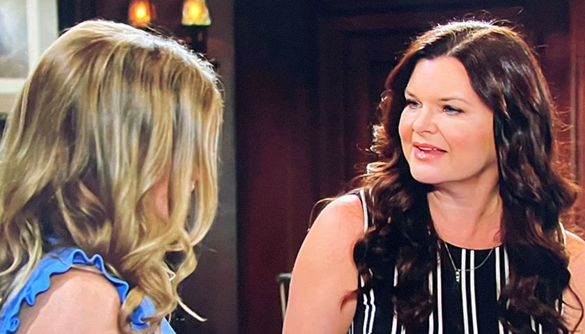 Bold And The Beautiful Spoilers: Katie Logan Talks To Donna Logan