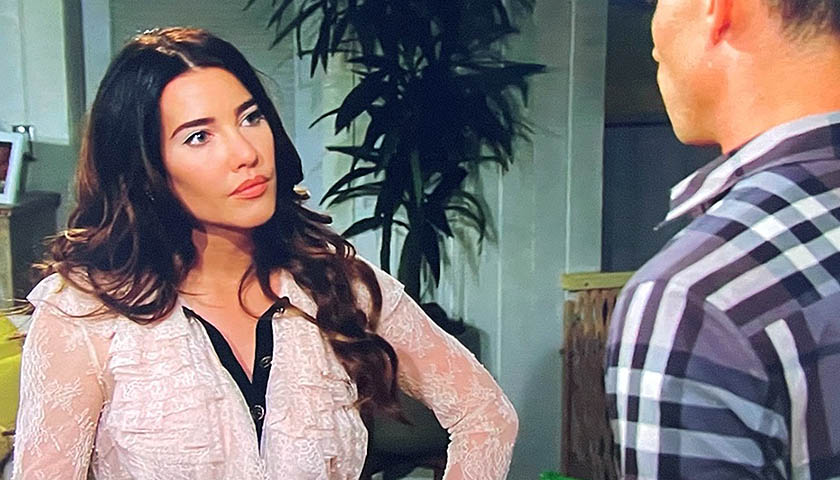 Bold And The Beautiful Spoilers: Steffy Forrester tells Finn she's glad he chose her over Sheila Carter