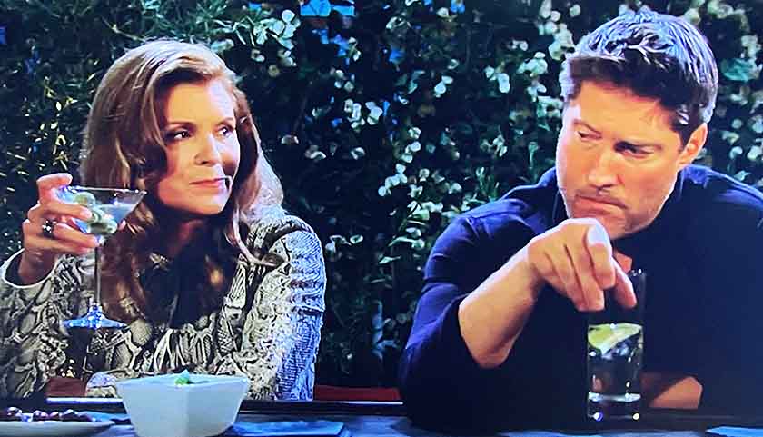 Bold And The Beautiful Spoilers: Sheila Carter And Deacon Sharpe Have A Drink Together