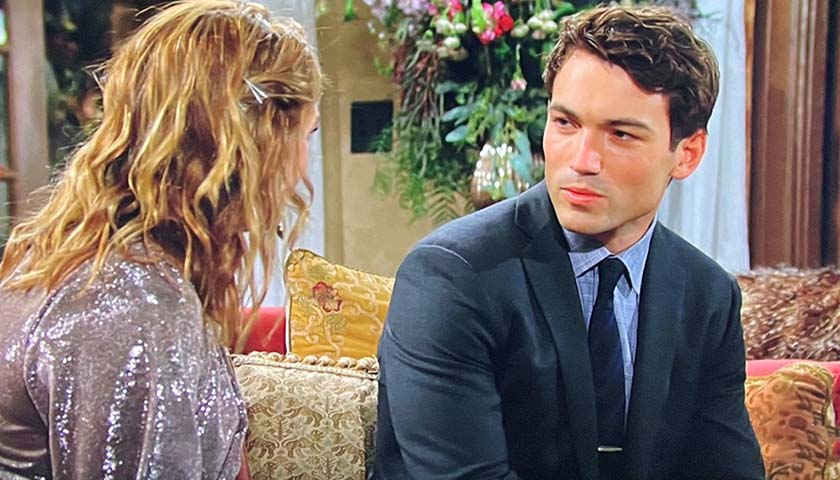 Young And The Restless Spoilers: Noah Newman Chats With Summer Newman