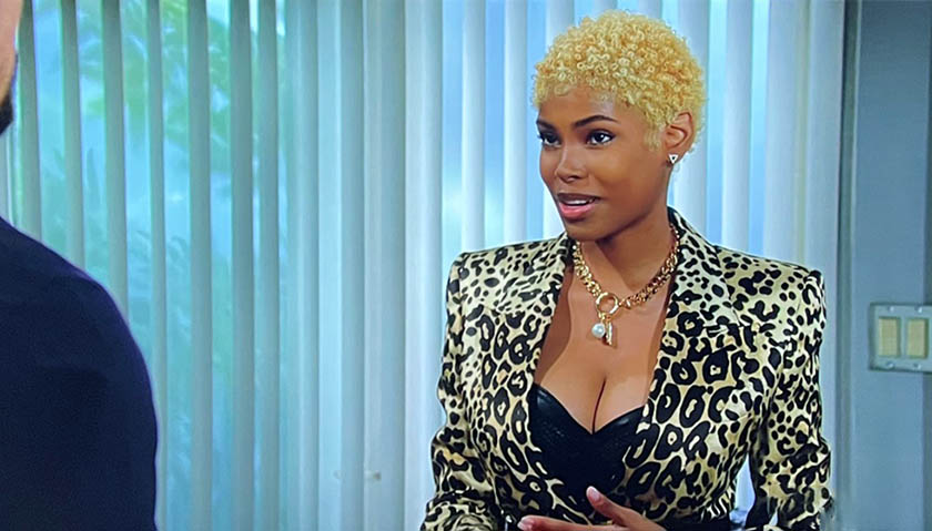 Bold And The Beautiful Spoilers: Paris Buckingham Wearing Inappropriate Office Attire