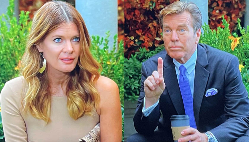 Young And The Restless Spoilers: Jack Abbott And Phyllis Summers Discuss her Relationship Patterns At Chancellor Park