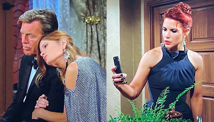 Young And The Restless Spoilers: Sally Spectra Takes A Photo Of Jack Abbott And Phyllis Summers