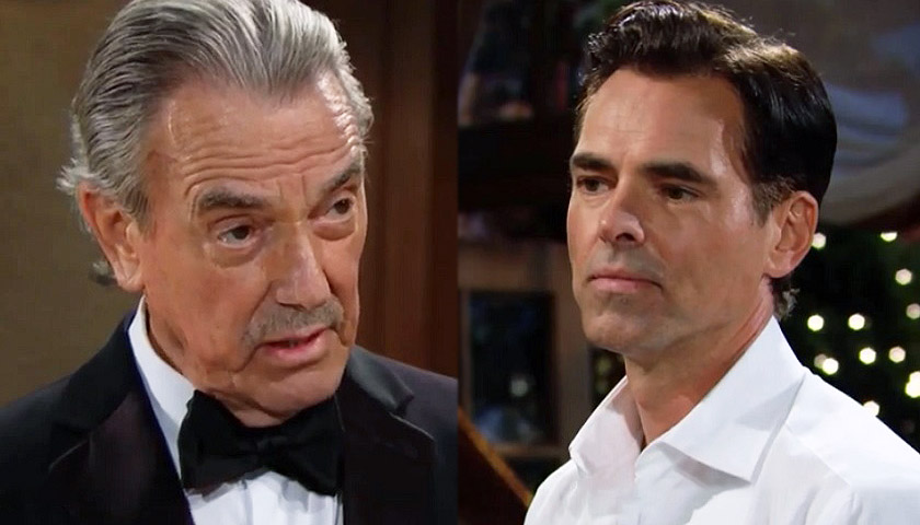 Young And the Restless Spoilers: Billy Abbott confronts Victor Newman