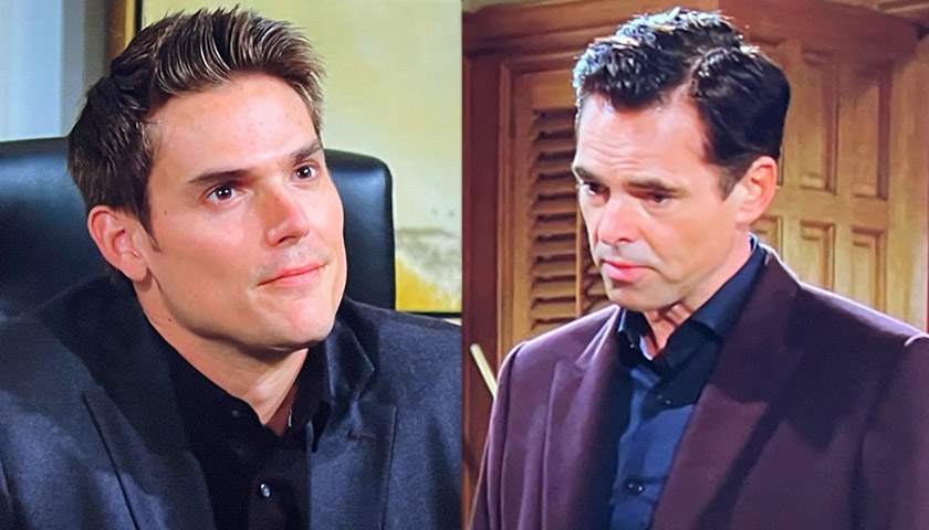 Young And The Restless Scoop: Billy Abbott Confronts Adam Newman