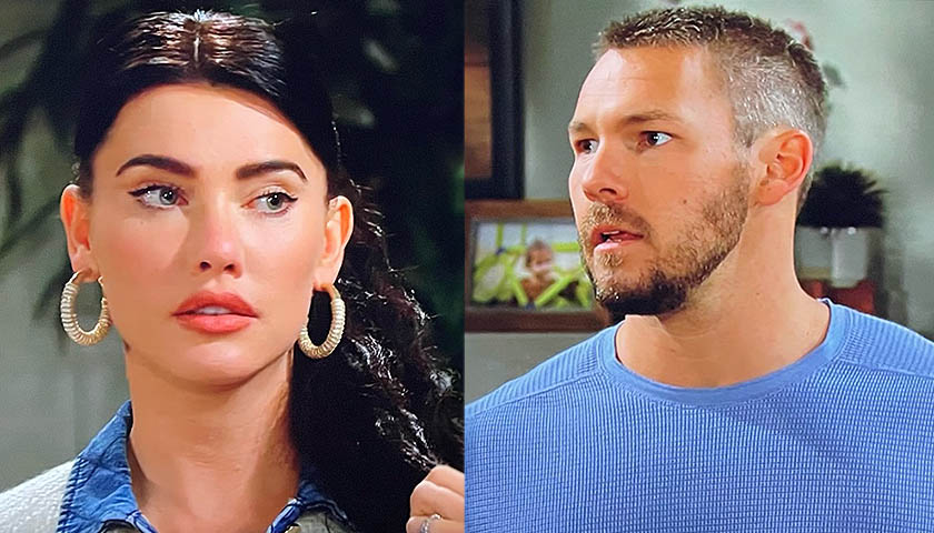 Bold And The Beautiful Scoop: Steffy Forrester And Liam Spencer form a plan to deal with Deacon Sharpe