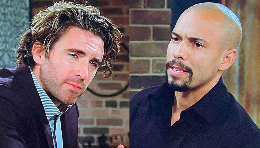 Young And The Restless Scoop: Devon Hamilton Asks Chance Chancellor If He's Okay