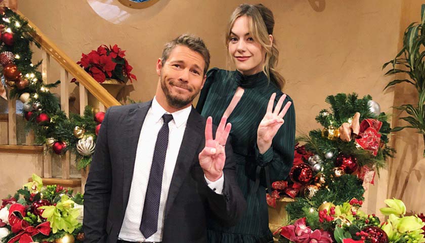 Bold And The Beautiful Scoop: Liam And Hope Spencer Celebrate The Holidays