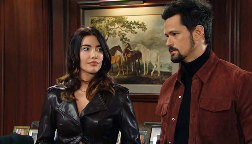 Bold And The Beautiful Scoop: Steffy Forrester And Thomas Forrester Whine About Their Family Losing To Brooke Logan