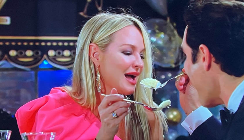 Young And The Restless Scoop: Sharon And Rey Rosales Feed Each Other Wedding Cake