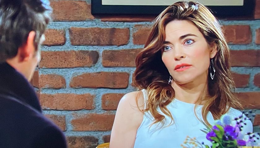 Young And The Restless Scoop: Victoria Newman Glares At Adam Newman