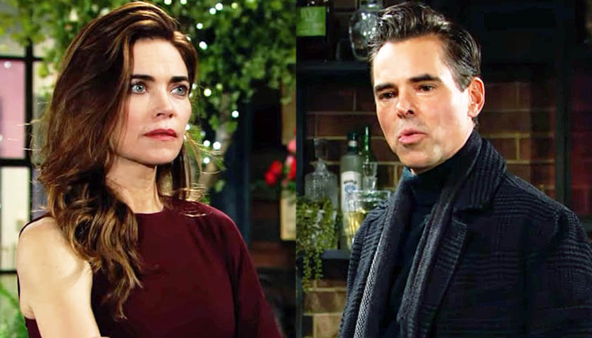 Young And The Restless Scoop: Billy Abbott Warns Victoria Newman She's Going To Get Badly Hurt