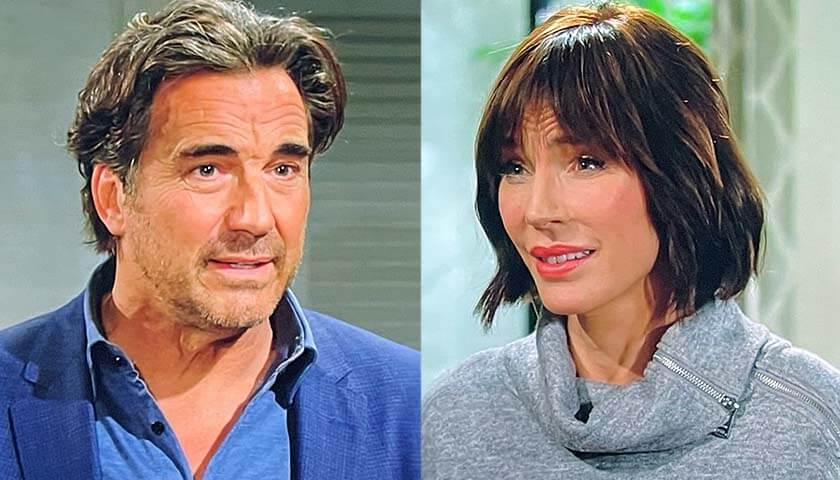 Bold And The Beautiful Scoop: Taylor Hayes Tells Ridge Forrester His Wife Cheated On Him