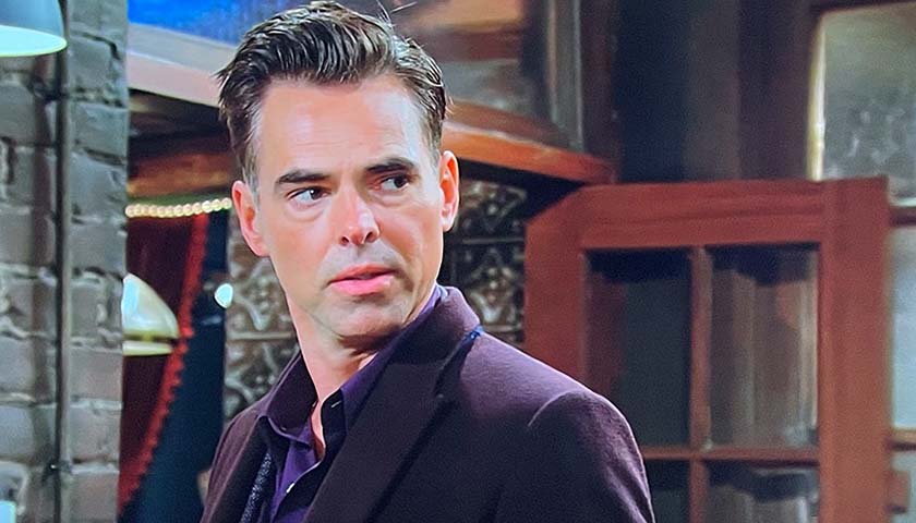 Young And The Restless Scoop: Billy Abbott Tells Nick Newman He Knows