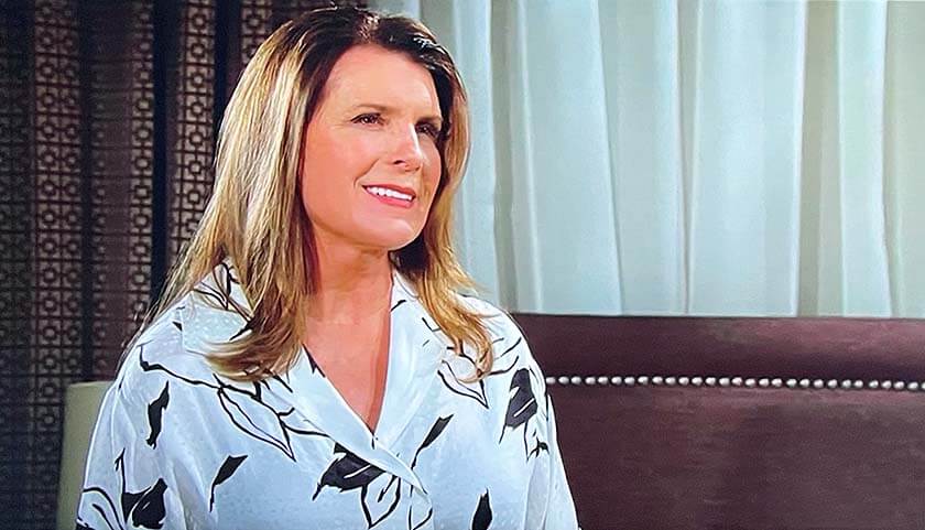 Bold And The Beautiful Scoop: Sheila Carter Is Pleased To See Her Son