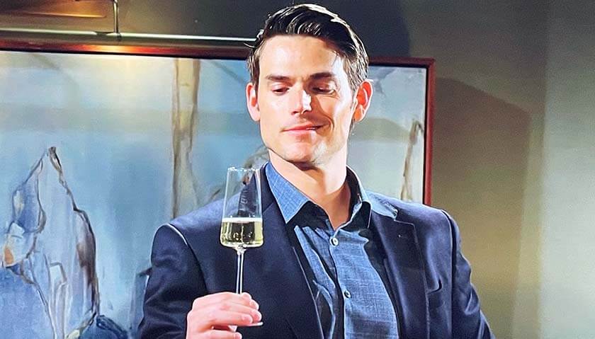 Young And The Restless Scoop: Adam Newman Toasts Himself