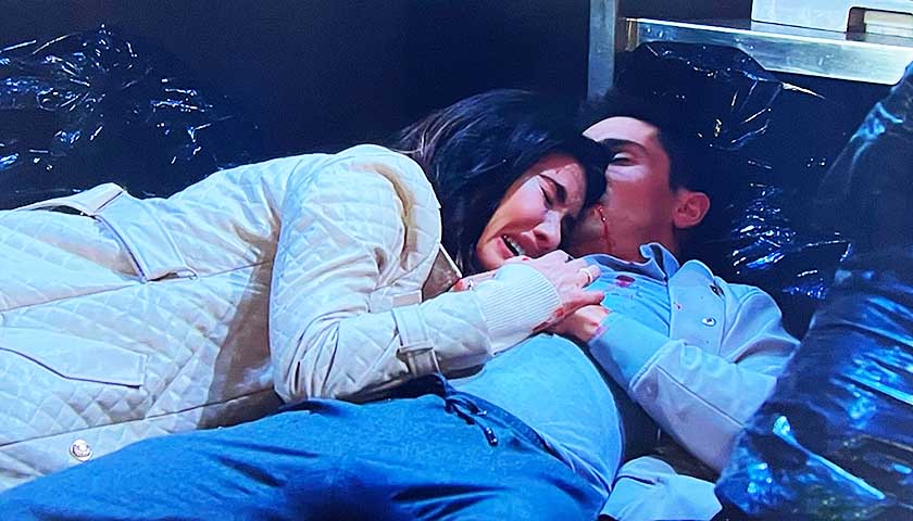 Bold And The Beautiful Scoop: Finn Dies In Steffy Forrester's Arms