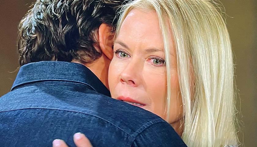 Bold And The Beautiful Scoop: Brooke Forrester Embraces Ridge Forrester