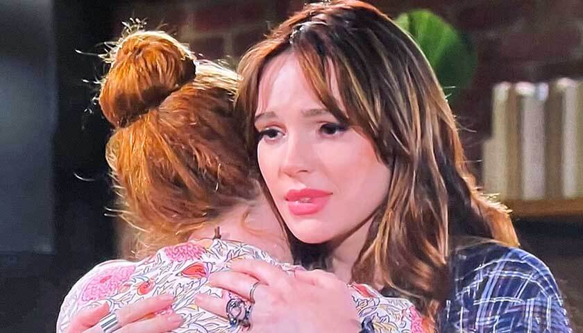 Young And The Restless Scoop: Tessa Porter Hugs Mariah Copeland