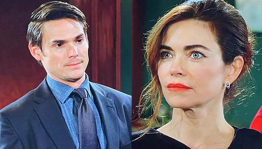 Y&R Scoop: Adam Newman Asks Victoria Newman What She's Done