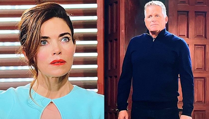 Y&R Scoop: Victoria Newman Is Shocked When Ashland Locke Walks In