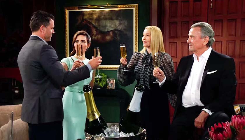 Young And The Restless Scoop: Newmans Celebrate Nick Newman's Return