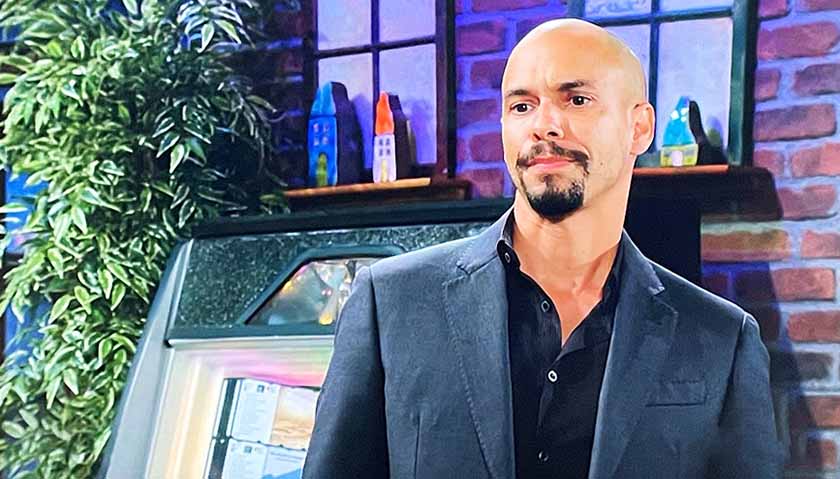 Y&R Scoop: Devon Hamilton Asks Nate Hastings What He's Trying To Pull