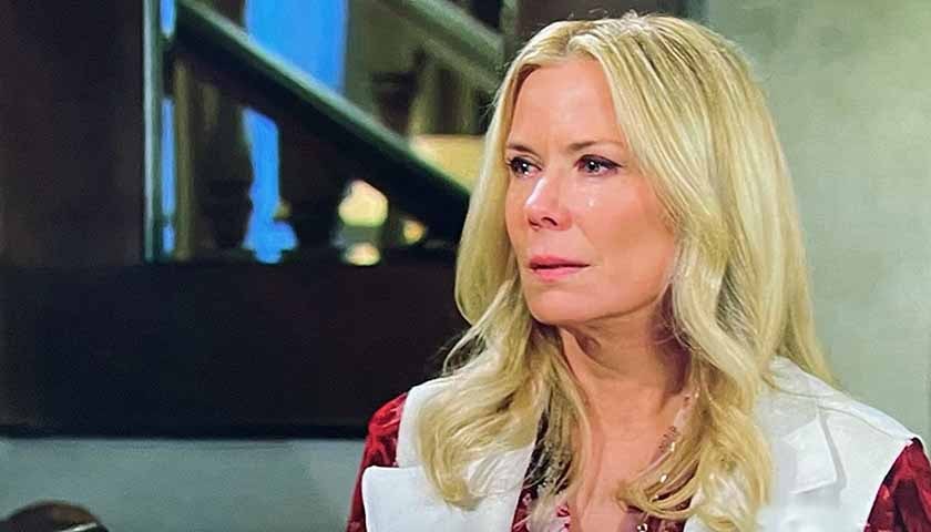 B&B Scoop: Brooke Cries As She Thinks Of Ridge