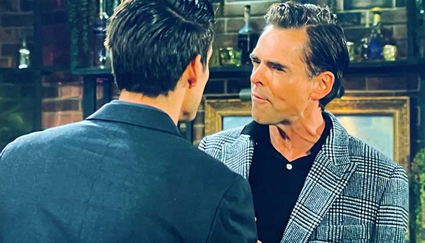 Y&R Scoop: Billy and Adam face off